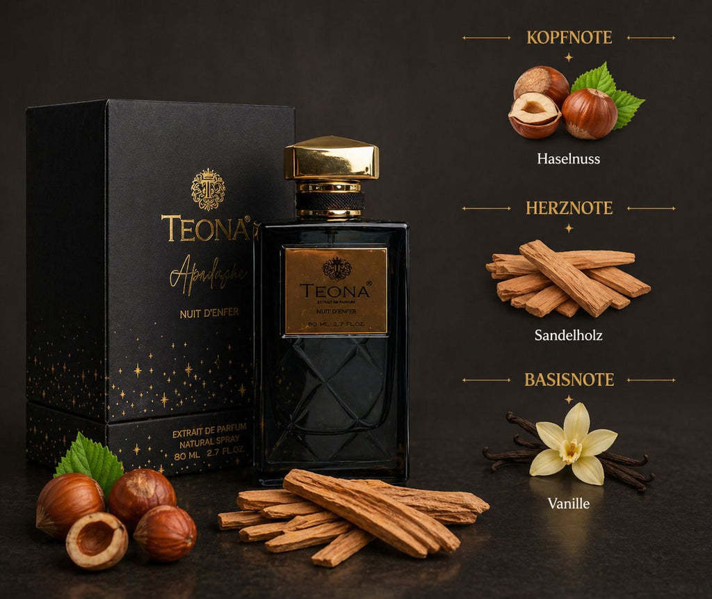 Teona Afrodisiac - Nut D’enfer 30ml/80ml - Extrait de Parfum