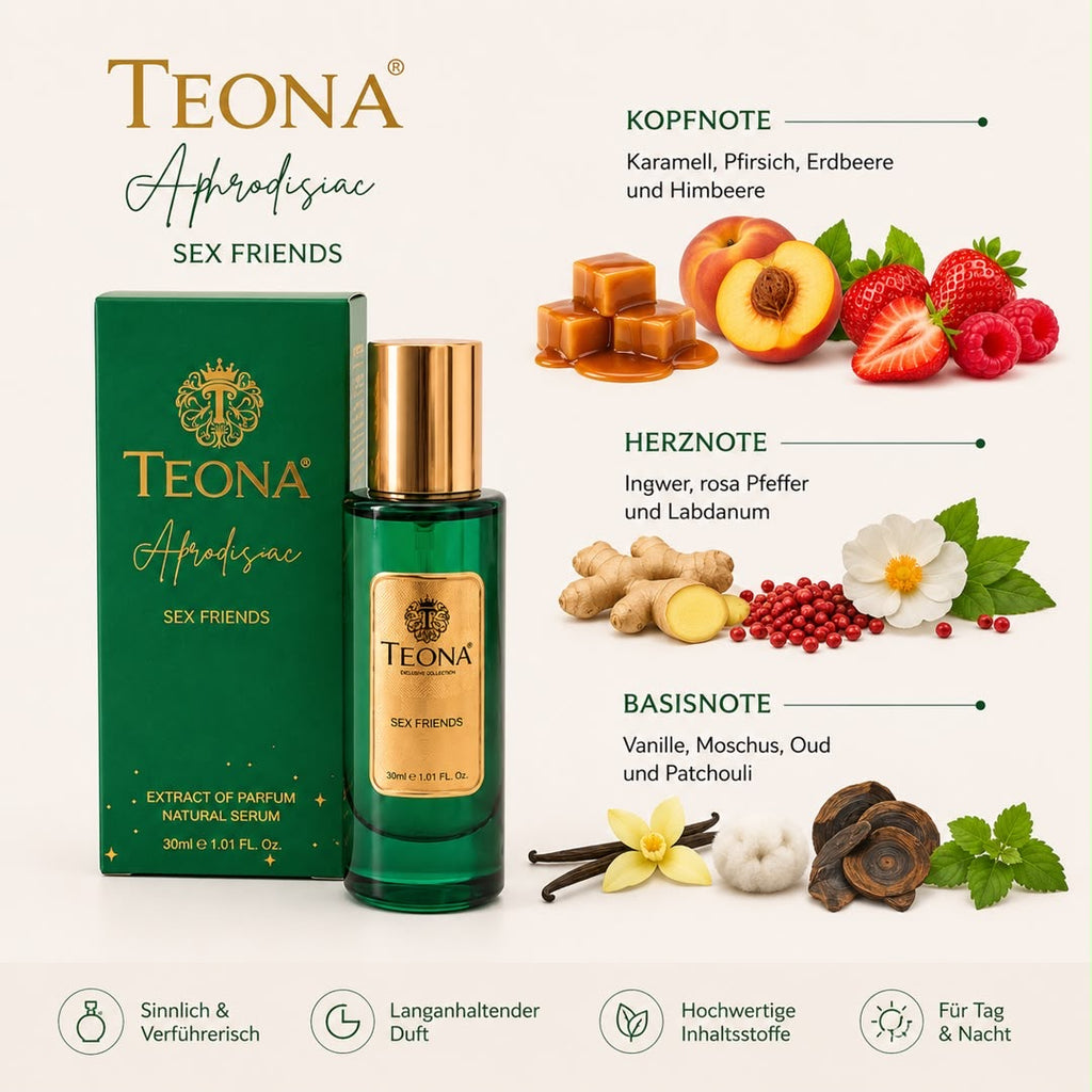 Teona Afrodisiac - Sex Friends 30ml/80ml - Extrait de Parfum